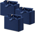 P Pothuiny 50 Pcs Navy Blue Satin Napkins 17 x 17 Inch, Satin Cloth Napkins | by P+Pothuiny