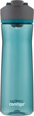 Contigo AUTOSEAL Cortland 24oz Water Bottle BPA-Free Plastic Spill Leak-Proof by Unknown