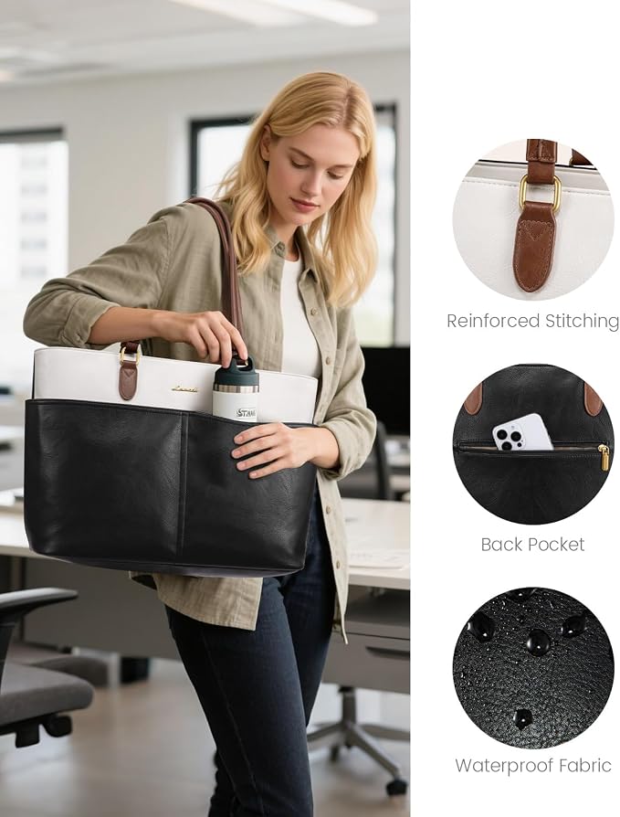 LOVEVOOK Work Tote Bag for Women - Image 6