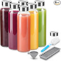 Zukro 18 oz Clear Glass Juice Bottles by ZukroDrinkware