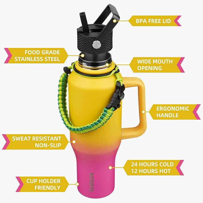 BJPKPK 35oz Insulated Water Bottle - Image 2