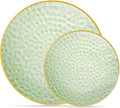 PLASTICPRO 64 Piece Combo Plates Set includes 32-7'' inch Plate & 32-10'' inch by PLASTICPRO