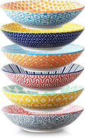 Selamica Porcelain 40oz Large Bowls 9 inch Big Pasta Salad Bowls, Microwave and by Selamica