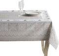 Maison d' Hermine Table Cloth Rectangle Table 100% Cotton 60 x 108 Inches Fall Tablecloth Reusable Everyday Use for Thanksgiving Christmas Decorations Dining Farmhouse Party (Cozy Christmas)