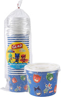 Glad for Kids PJ Masks Paper Snack Bowls by GladTrashFoodStorage