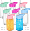8 Pack 10 Oz Plastic Snow Globe Tumbler by Micellwuu