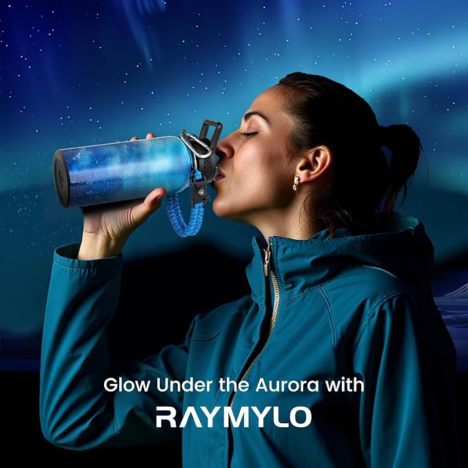 RAYMYLO Insulated Water Bottle 32 oz, Triple Wall Vacuum Stainless Steel | - Image 2