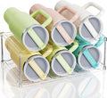 LAMU Stackable Water Bottle Organizer Holder Tumbler Cup Storage Rack | 2 Tier by YourHome-OrganizationHelper