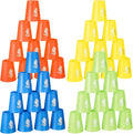 Libima 48 Pcs Sports Stacking Cups Set Stacking Cup Classic Games Speed by Libima