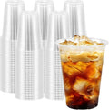 Clawsoff 300 Pack 16 oz Clear Plastic Cups Disposable Iced Coffee Cups | Cold by BuyNow