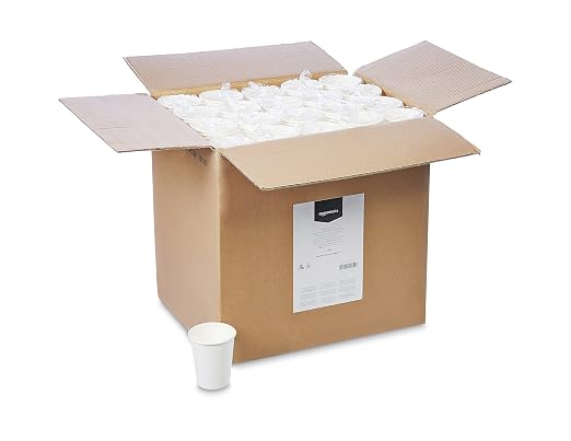 Amazon Basics Disposable Paper Cups - Image 4