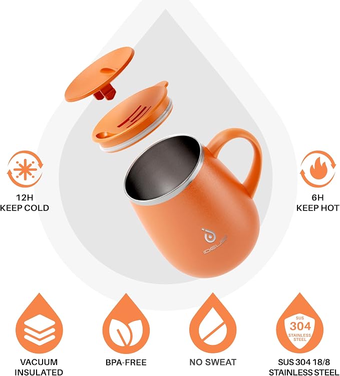 Ideus 16 oz Insulated Coffee Mug - Image 2