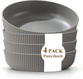Kyraton Pasta Bowls Set of 4, 37oz Salad Bowls Soup Bowls Large Pasta Serving by Kyraton