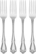Oneida Silverware Set, Oneida True Rose Everyday Flatware Dinner Forks Set by Oneida