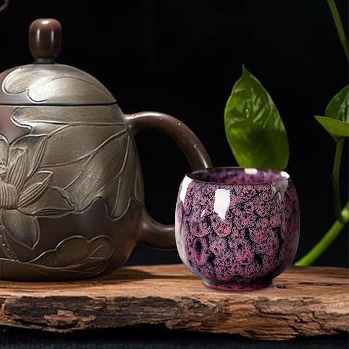 Amagogo Tea Cups, Pottery Chinese Tea Cup, Japanese Tea Cups, Asian Porcelian - Image 7