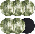 Abstract Bohemia Coasters Set of 6, Absorbent Coasters by Unknown
