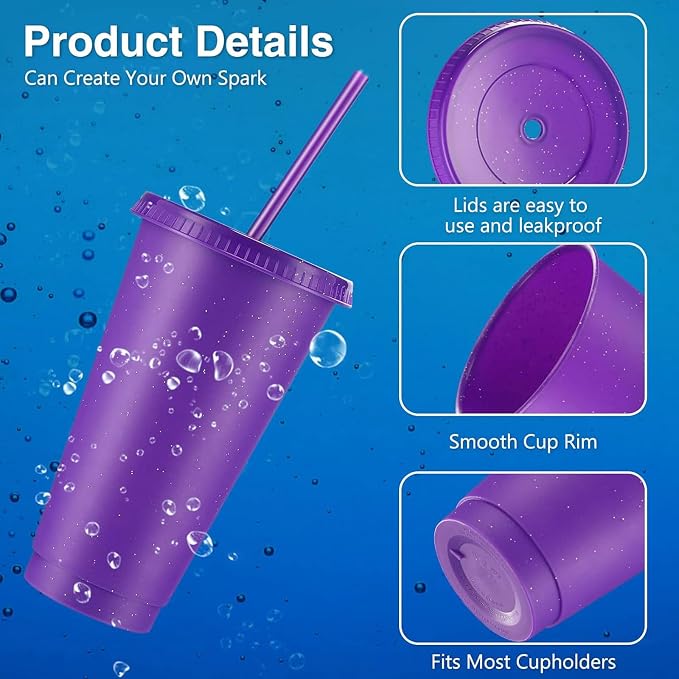 Amyhill 24 Pcs Reusable Cups - Image 2