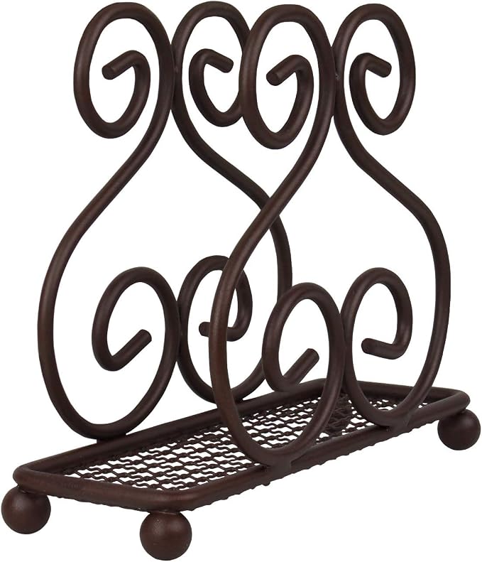 Blue Donuts Scroll Collection Napkin Holder – Napkin Holders - Image 2