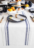 Solino Home 100% Pure Linen Table Runner, 14 x 90 in, console and side tables; by SolinoHome