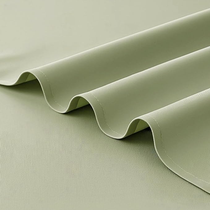 FOLINS&HOME Sage Green Waterproof Decorative Table Runner 72 Inches Long | - Image 5