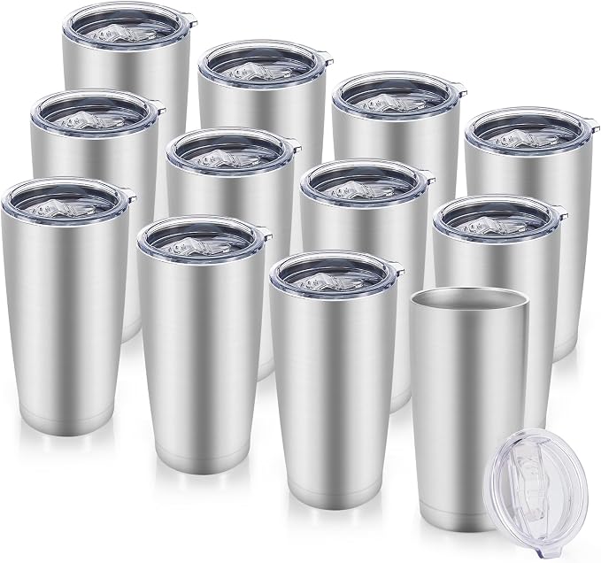 20 oz Tumblers Bulk Stainless Steel Tumbler by CoolYoleb