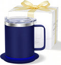 Self Heating Coffee Mug, USB Heated Coffee Mug Warmer Set by ZhengluTechnology