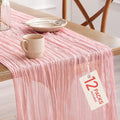 Pureegg 12-Pack Cheese Cloths Table Runner, Baby Shower, Wedding and Farmhouse by Pureegg
