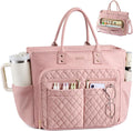 LOVEVOOK Tote Bag for Women, Teacher Nurse Work Laptop Bag, Quilted Bible by LOVEVOOK