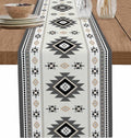 Boho Table Runners 72 Inches Long, Abstract Southwestern Kitchen Dining Tables by Unknown
