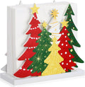 Christmas Tree Napkin Holder for Tables Classical Red and Green Christmas Tree by Namalu