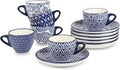 Selamica Ceramic 2 oz Espresso Cups, Small Expresso Coffee Cup Set by Selamica