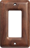 North American Walnut Switchplates and Outlet Covers Decorative Solid Wood Light Switch Cover for Stylish Décor