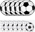 NatNarr 50 Pcs Soccer Plates and Napkins, Disposable Soccer Party Decorations by NatNarr