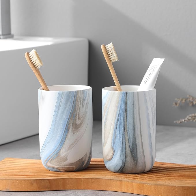 Blue Marble Toothbrush Holders - Image 6