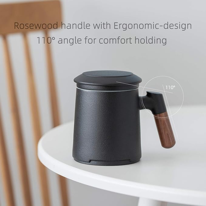 ZENS Tea Cup with Infuser and Lid - Image 7