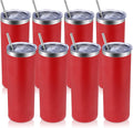 Volhoply 8 Pack Skinny Tumblers by LiveFully%EF%BC%8CDrinkFreely%E2%80%94KeepGoingwithVolhoply%EF%BC%81