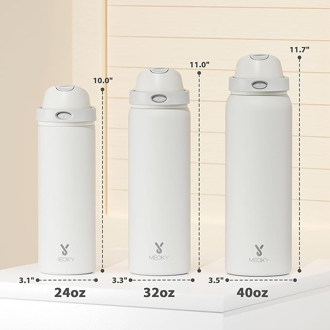 24 oz Insulated Water Bottle - Image 2