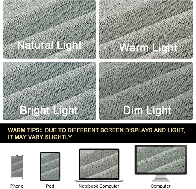 PrinceDeco 100% Blackout Curtains 54" Long Green Blackout Curtains for Bedroom Linen Texture Solid Thermal Insulated with White Liner Luxury Decor for Nursery 52x54 Inch (2 Panels)