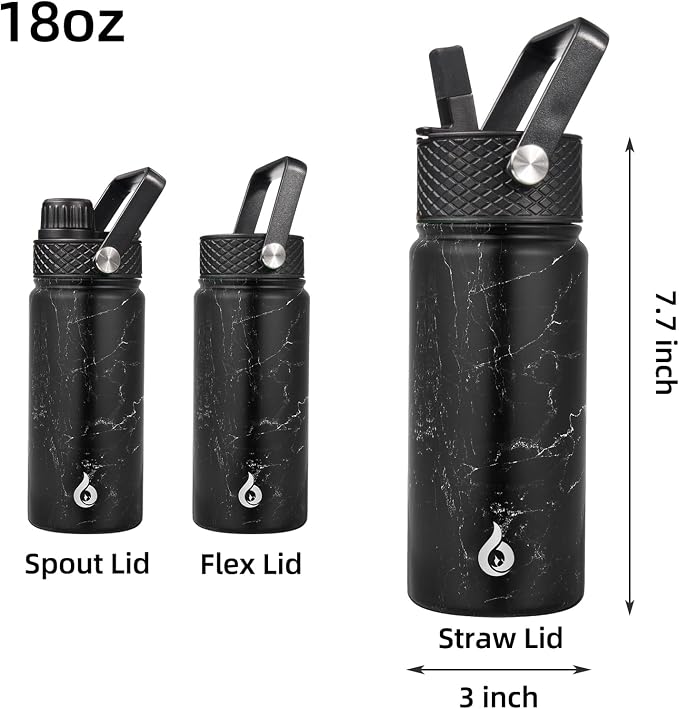 BJPKPK 18oz Insulated Water Bottle - Image 2