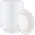 800 Count Disposable 18 ounce White Plastic Soup Bowls by PLASTICPRO