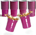 40 Pack 16oz Aluminum Cups Disposable Metal Cups 100% Recyclable & Reusable by Unknown