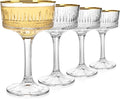4Pcs Coupe Glasses, 10oz Crystal Martini Glasses by Unknown
