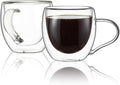 CNGLASS Double Wall Glass Coffee Mugs by CNGLASS