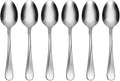 Oneida Silverware Set, Flight Everyday Flatware 6-Piece Teaspoons Set, Service by Oneida