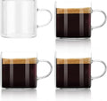 YMMIND 4-Pack 4oz Espresso Cups Espresso Shot Glasses by YMMIND
