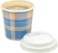 4 Oz Espresso Cups with Lids by Unknown