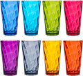US Acrylic Optix Plastic Reusable Drinking Glasses 20oz Water Cups in Jewel by USAcrylic