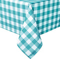 60 x 120 Inch Checkered Tablecloth Rectangle by Hiasan
