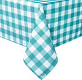 Checkered Square Tablecloth by Hiasan