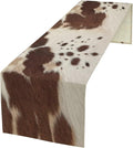 Cow Print Table Runner, 13x120 Inch by Yearn+Jear